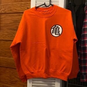 DRAGONBALL Z ORANGE SWEATER